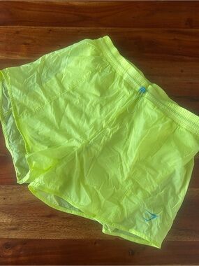 Gymshark Neon Yellow Running Shorts